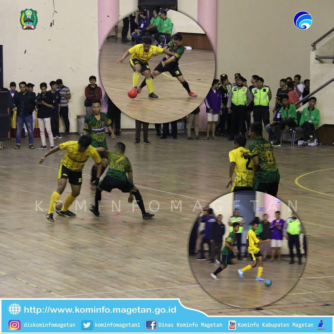 Tuan Rumah Rebut Piala Bergilir Futsal Bupati Cup V Tahun Dinas