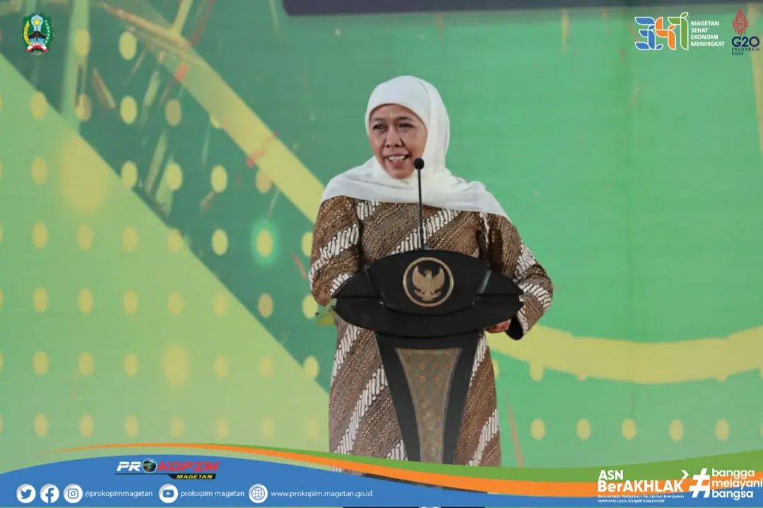 Kabupaten Magetan Raih Award Peduli Ketahanan Pangan Jawa Timur Tahun