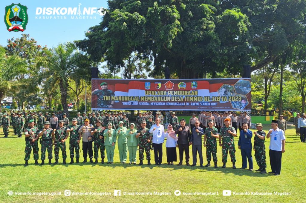 Upacara Pembukaan Tni Manunggal Membangun Desa Tmmd Ke Tahun