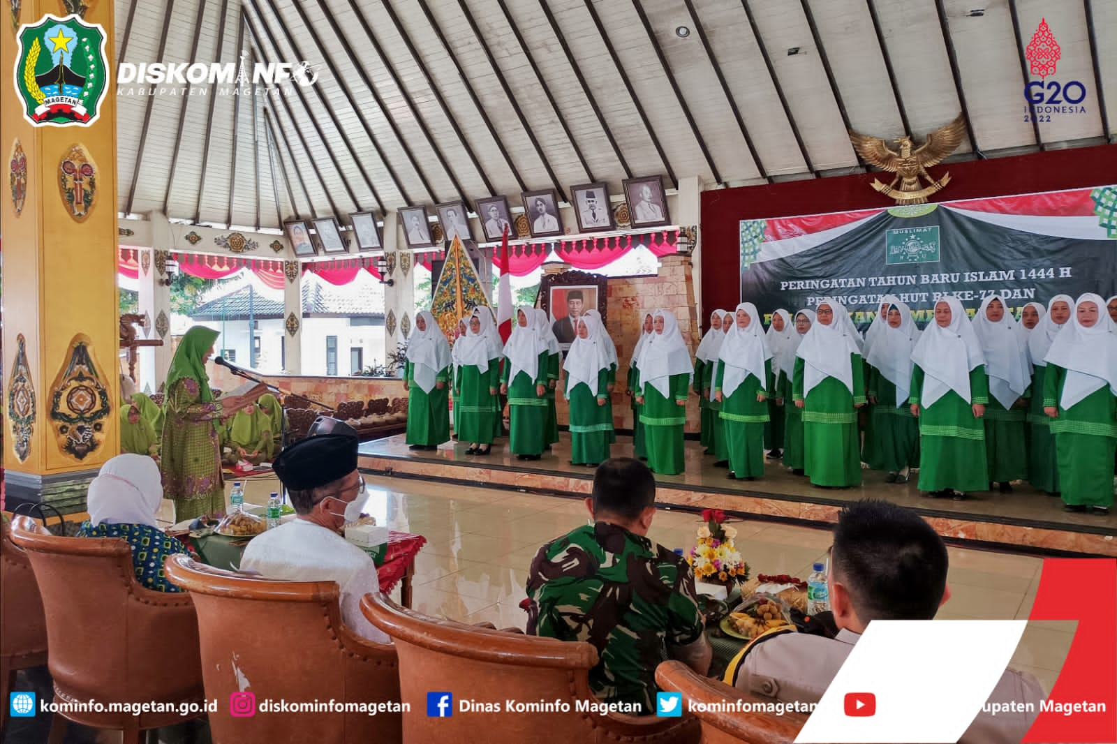 Pimpinan Wilayah Muslimat Nu Jatim Lantik 41 Pimpinan Cabang Muslimat