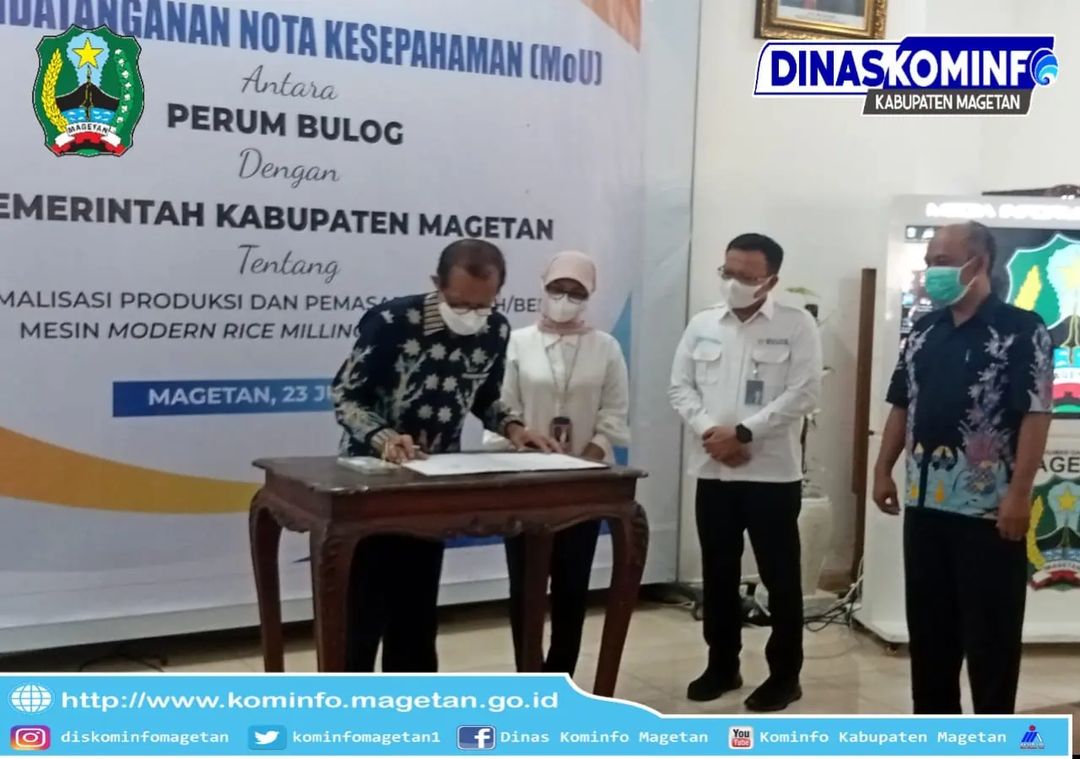 Maksimalkan Serapan Gabah Petani, Dinas Pertanian Magetan Gandeng Bulog ...